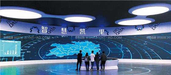 智慧展廳設(shè)計突破限定的手段2