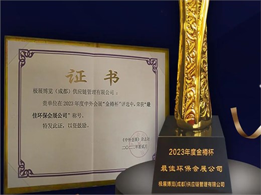 華陽恒通攜手“極展”應(yīng)邀參加第四屆中外會展品牌大會榮獲雙項榮譽！