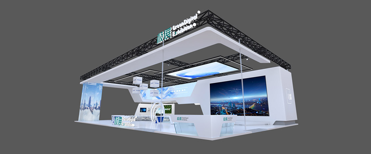 108+㎡環(huán)保展臺(tái)設(shè)計(jì)搭建方案